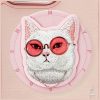 NIMMY tok üvegES COOL CAT kompatibilis MagSafe-fel IPHONE 16 Pro Max-hoz rózsaszín