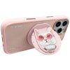 NIMMY tok üvegES COOL CAT kompatibilis MagSafe-fel IPHONE 16 Pro Max-hoz rózsaszín