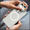 NIMMY tok üvegES COOL CAT MagSafe kompatibilis IPHONE 16 Pro-hoz, szürke