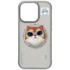 NIMMY tok üvegES COOL CAT MagSafe kompatibilis IPHONE 16 Pro-hoz, szürke