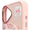 NIMMY tok üvegES COOL CAT kompatibilis a MagSafe-fel IPHONE 16-hoz, rózsaszín