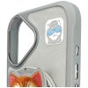 NIMMY tok üvegES COOL CAT, MagSafe-kompatibilis IPHONE 16-hoz, szürke