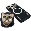NIMMY tok üvegES COOL DOG kompatibilis a MagSafe-fel IPHONE 16 Pro-hoz fekete