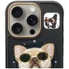 NIMMY tok üvegES COOL DOG, kompatibilis a MagSafe-fel, IPHONE 16 Pro Max-hoz, fekete