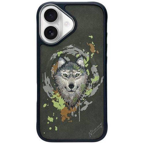 NIMMY tok WOLF kompatibilis MagSafe-fel IPHONE 16-hoz sötétszürke