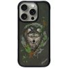 NIMMY case WOLF compatible with MagSafe for IPHONE 16 Pro dark gray