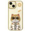 NIMMY tok COOL&CUTE 2.0 Macska IPHONE 15-höz khaki