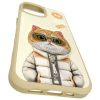 NIMMY tok COOL&CUTE 2.0 Macska IPHONE 15-höz khaki