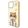 NIMMY tok COOL&CUTE 2.0 Macska IPHONE 15-höz khaki