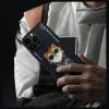 NIMMY tok üvegES COOL CAT IPHONE 15 Pro-hoz, fekete