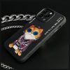 NIMMY tok üvegES COOL CAT IPHONE 15 Pro-hoz, fekete