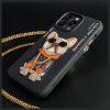 NIMMY tok üvegES COOL DOG iPhone 15 Pro-hoz fekete