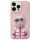 NIMMY tok COOL&CUTE 2.0 Macska iPhone 15 Pro-hoz rózsaszín