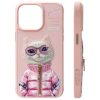 NIMMY tok COOL&CUTE 2.0 Macska iPhone 15 Pro-hoz rózsaszín