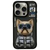 NIMMY tok COOL&CUTE 2.0 Dog IPHONE 15 Pro Max-hoz fekete