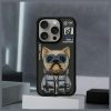 NIMMY tok COOL&CUTE 2.0 Dog IPHONE 15 Pro Max-hoz fekete