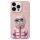 NIMMY tok COOL&CUTE 2.0 Macska IPHONE 15 Pro Max-hoz rózsaszín