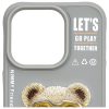 NIMMY tok COOL&CUTE 2.0 Bear iPhone 15 Pro Max-hoz szürke