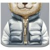 NIMMY tok COOL&CUTE 2.0 Bear iPhone 15 Pro Max-hoz szürke