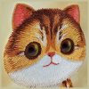 NIMMY tok BIG EYED PET 2.0 macska IPHONE 15 Pro Max-hoz khaki