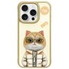 NIMMY tok COOL&CUTE 2.0 macska IPHONE 15 Pro Max számára khaki színben