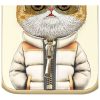 NIMMY tok COOL&CUTE 2.0 macska IPHONE 15 Pro Max számára khaki színben