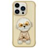 NIMMY tok üvegES COOL DOG iPhone 15 Pro Max készülékhez, khaki