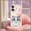NIMMY tok BIG EYED PET 2.0 Cat IPHONE 16-hoz rózsaszín