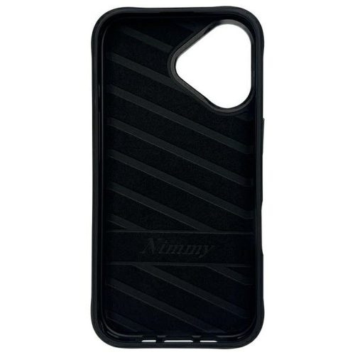 NIMMY case BIG EYED PET 2.0 Panda for IPHONE 16 black
