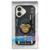NIMMY tok COOL&CUTE 2.0 Monkey IPHONE 16-hoz fekete színben