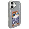 NIMMY tok üvegES COOL CAT IPHONE 16 szürke