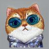NIMMY tok üvegES COOL CAT IPHONE 16 szürke