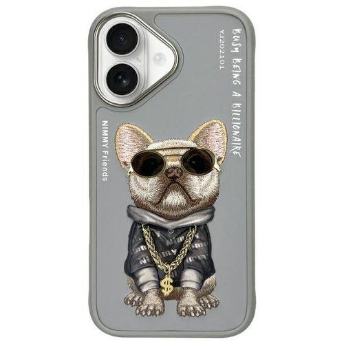 NIMMY tok üvegES COOL DOG IPHONE 16-hoz szürke