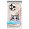 NIMMY tok BIG EYED PET 2.0 Macska IPHONE 16 Pro-hoz rózsaszín