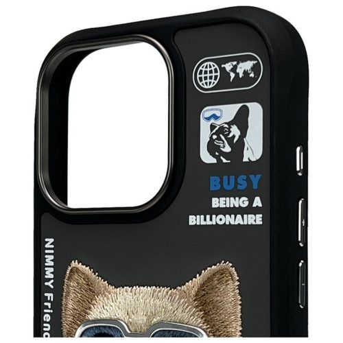 NIMMY tok COOL&CUTE 2.0 Dog IPHONE 16 Pro fekete
