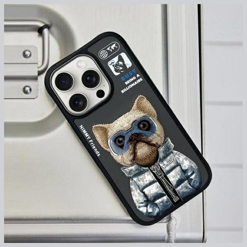NIMMY tok COOL&CUTE 2.0 Dog IPHONE 16 Pro fekete