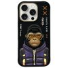 NIMMY tok COOL&CUTE 2.0 Monkey IPHONE 16 Pro-hoz fekete