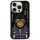 NIMMY tok COOL&CUTE 2.0 Monkey IPHONE 16 Pro-hoz fekete