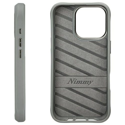 NIMMY tok COOL&CUTE 2.0 Medve IPHONE 16 Pro készülékhez szürke
