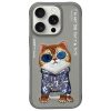 NIMMY tok üvegES COOL CAT IPHONE 16 Pro-hoz szürke