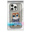 NIMMY tok üvegES COOL CAT IPHONE 16 Pro-hoz szürke
