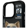 NIMMY tok COOL&CUTE 2.0 Dog IPHONE 16 Pro Max-hoz fekete