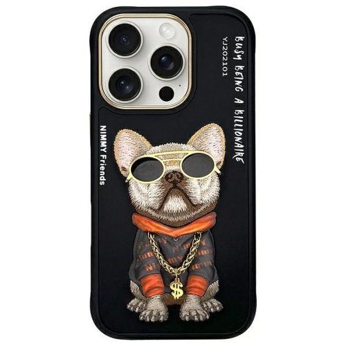NIMMY tok üvegES COOL DOG IPHONE 16 Pro Max fekete számára