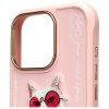 NIMMY tok üvegES COOL CAT IPHONE 16 Pro Max készülékhez rózsaszín