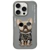 NIMMY tok üvegES COOL DOG iPHONE 16 Pro Max készülékhez szürke