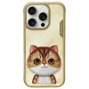 NIMMY tok BIG EYED PET 2.0 Macska IPHONE 16 Pro Max-hoz khaki