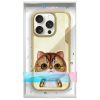 NIMMY tok BIG EYED PET 2.0 Macska IPHONE 16 Pro Max-hoz khaki