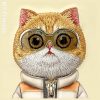 NIMMY tok COOL&CUTE 2.0 Cat iPhone 16 Pro Max készülékhez, khaki