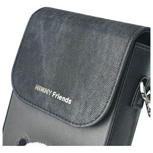 NIMMY phone bag BIG EYED PET 2.0 Panda black
