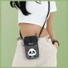 NIMMY phone bag BIG EYED PET 2.0 Panda black